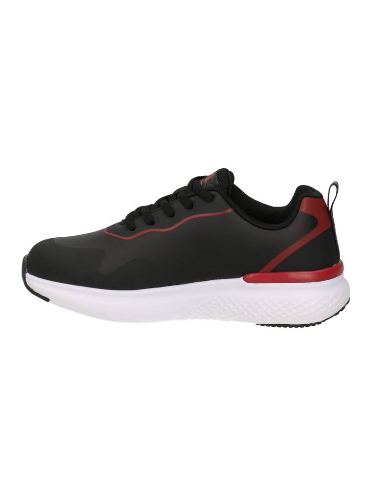 Champion Bold Winter B GS, Scarpe Da Ginnastica Unisex Ragazzo - Nero/Rosso