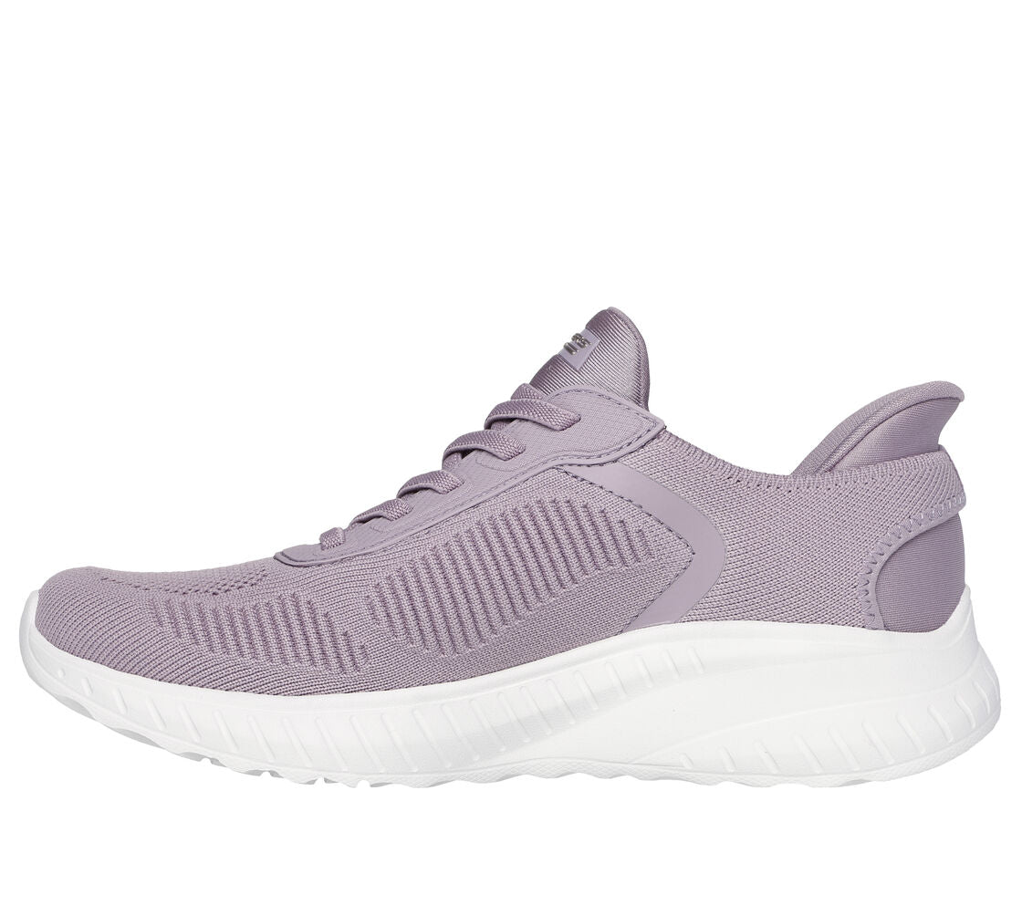 Skechers Bobs Squad Chaos, Scarpe Sportive Donna Slip-Ins - Lavanda