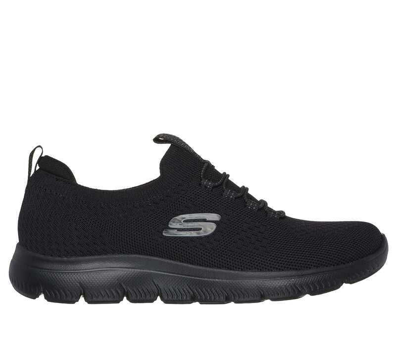 Skechers Summits Top Player, Scarpe Sportive Donna - Full Black