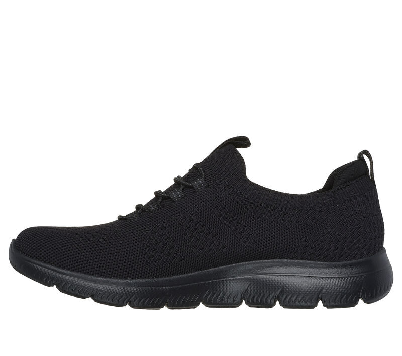 Skechers Summits Top Player, Scarpe Sportive Donna - Full Black