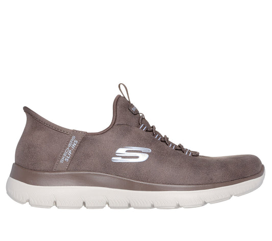 Skechers Summits-Unkown Trail, Scarpe Sportive Donna Slip-Ins - Marrone