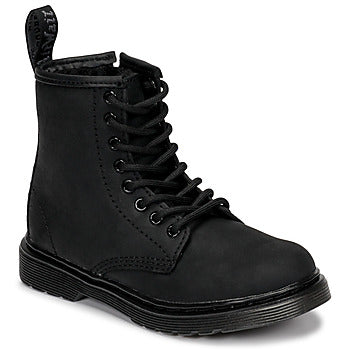 Stivaletti bambini ragazzo Dr. Martens 1460 SERENA MONO J Nero