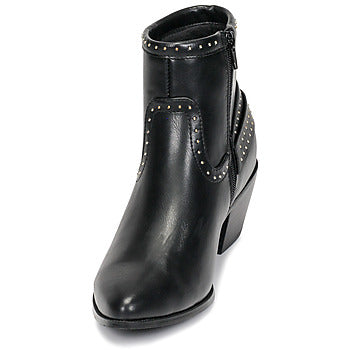 Stivaletti donne Only  TOBIO-7 PU STUD BOOT  Nero