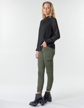 Pantalone Cargo donne Only  ONLMISSOURI  Kaki