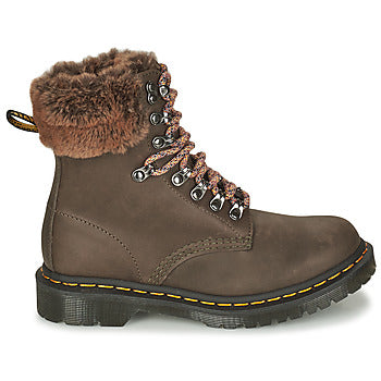 Stivaletti donne Dr. Martens 1460 SERENA COLLAR Marrone