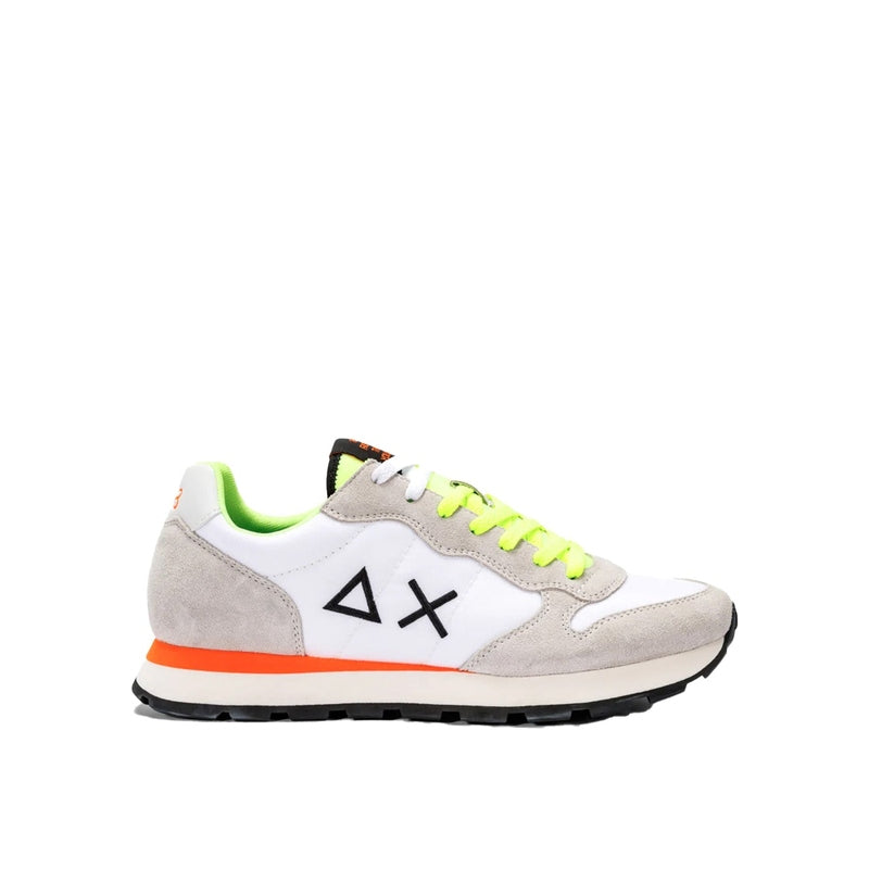 SUN68 Sneaker Running Tom Fluo Z34102 - Bianco