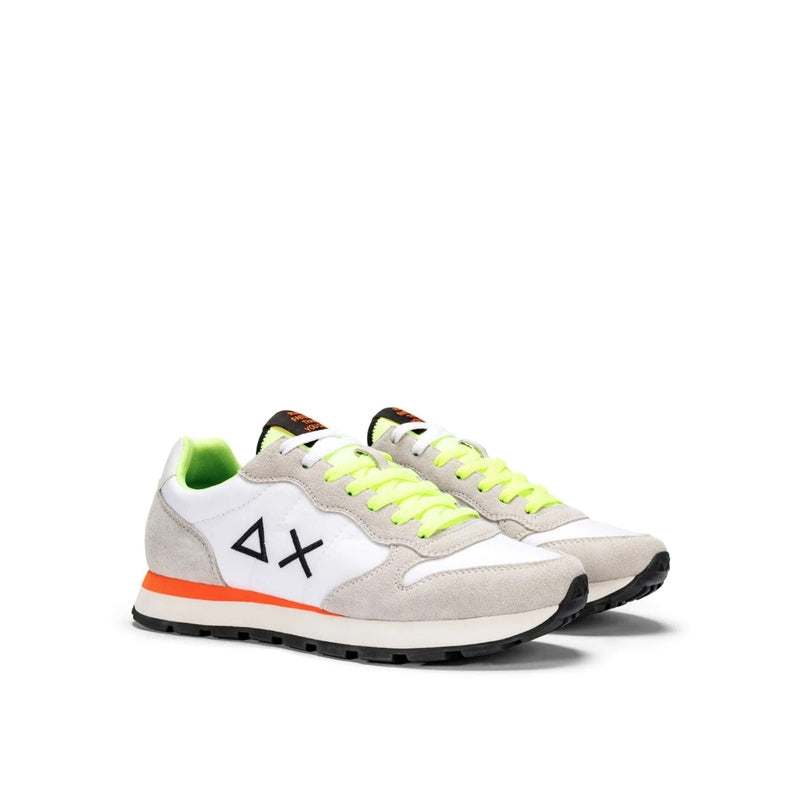 SUN68 Sneaker Running Tom Fluo Z34102 - Bianco