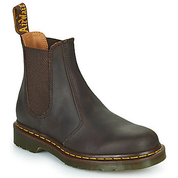 Stivaletti donne Dr. Martens 2976 YS Dark Brown Crazy Horse Marrone