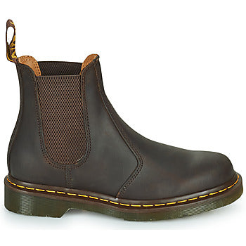 Stivaletti donne Dr. Martens 2976 YS Dark Brown Crazy Horse Marrone