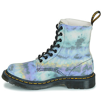 Stivaletti donne Dr. Martens 1460 Pascal Purple Summer Tye and Dye Blu