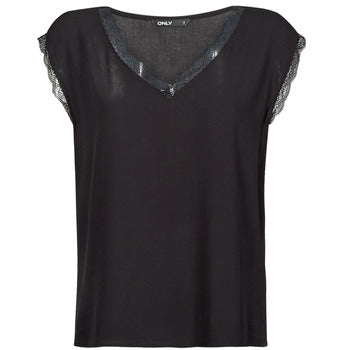 T-shirt donne Only  ONLJASMINA  Nero