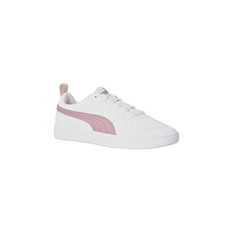 PUMA Rickie Jr, Sneakers, Multicolore Puma White/Elderberry