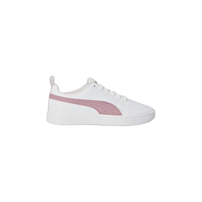 PUMA Rickie Jr, Sneakers, Multicolore Puma White/Elderberry