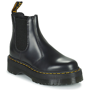 Stivaletti donne Dr. Martens 2976 Quad Polished Smooth Nero