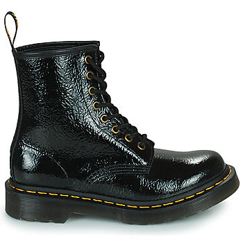 Stivaletti donne Dr. Martens 1460 Distressed Patent Nero