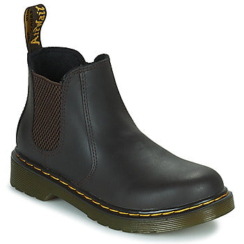 Stivaletti bambini ragazzo Dr. Martens 2976 Jr Widhorse Lamper Marrone