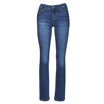 Jeans Flare donne Only  ONLALICIA LIFE REG STRT DNM DOT  Blu