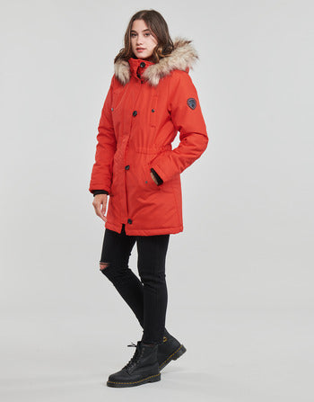 Parka donne Only  ONLIRIS FUR WINTER PARKA CC OTW  Rosso