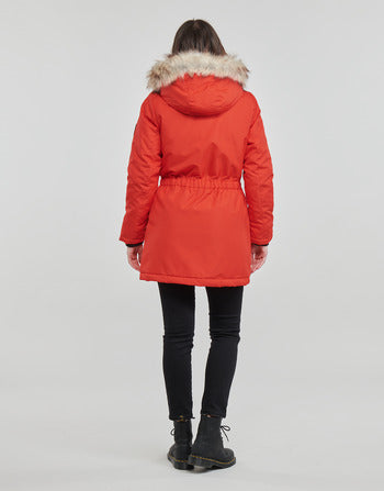 Parka donne Only  ONLIRIS FUR WINTER PARKA CC OTW  Rosso