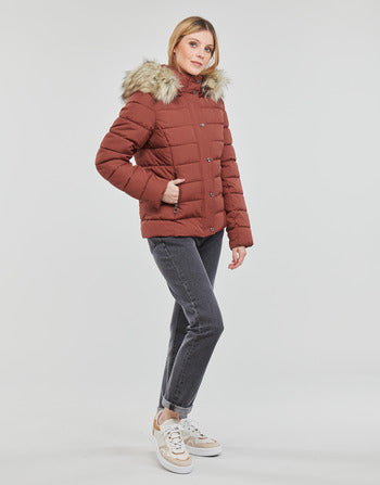 Piumino donne Only  ONLLUNA QUILTED JACKET CC OTW  Rosso