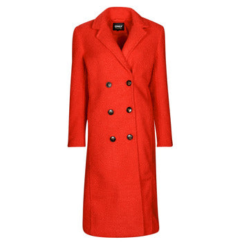 Mantella donne Only  ONLPIPER  COAT CC OTW  Rosso