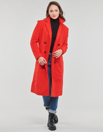 Mantella donne Only  ONLPIPER  COAT CC OTW  Rosso