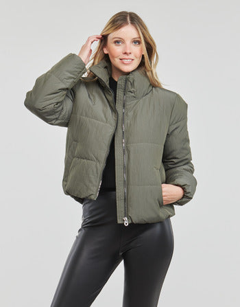 Piumino donne Only  ONLDOLLY SHORT PUFFER JACKET OTW NOOS  Verde