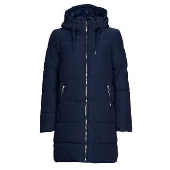 Piumino donne Only  ONLDOLLY LONG PUFFER COAT OTW NOOS  Marine