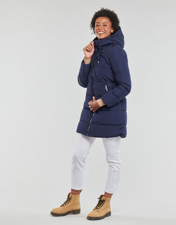 Piumino donne Only  ONLDOLLY LONG PUFFER COAT OTW NOOS  Marine