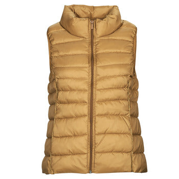 Piumino donne Only  ONLNEWCLAIRE QUILTED WAISTCOAT OTW  Marrone