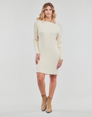 Abito corto donne Only  ONLFIA KATIA L/S DRESS CC KNT  Bianco