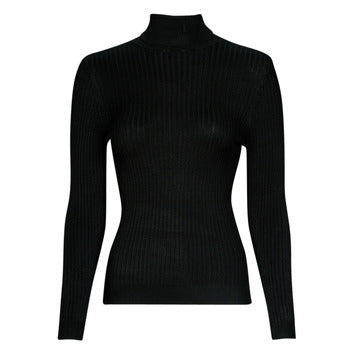 Maglione donne Only  ONLKAROL L/S ROLLNECK PULLOVER KNT NOOS  Nero