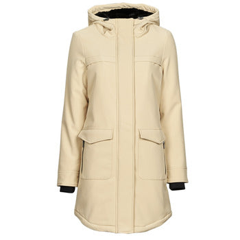 Parka donne Only  ONLMAASTRICHT PARKA OTW NOOS  Beige