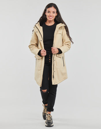 Parka donne Only  ONLMAASTRICHT PARKA OTW NOOS  Beige