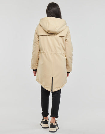 Parka donne Only  ONLMAASTRICHT PARKA OTW NOOS  Beige