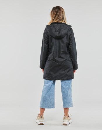 Parka donne Only  ONLSALLY RAINCOAT OTW NOOS  Nero