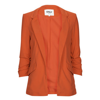 Giacca donne Only  ONLCAROLINA DIANA 3/4 BLAZER CC TLR  Rosso