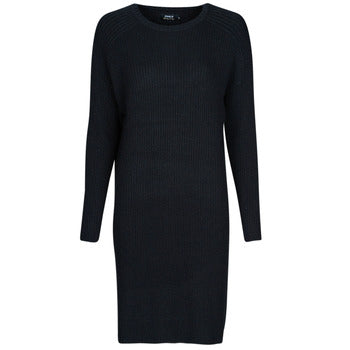 Abito corto donne Only  ONLFIA KATIA L/S DRESS CC KNT  Nero