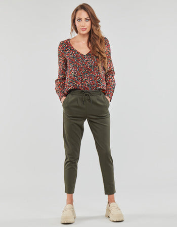 Pantalone Chino donne Only  ONLPOPTRASH LIFE EASY COL PANT PNT NOOS  Kaki