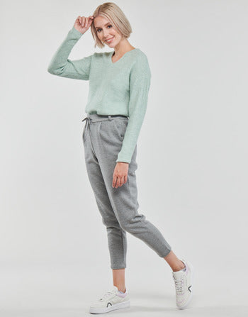 Pantalone Chino donne Only  ONLPOPSWEAT EVERY EASY PNT  Grigio