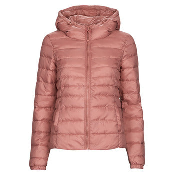 Piumino donne Only  ONLTAHOE HOOD JACKET  Rosa