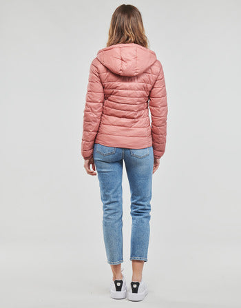 Piumino donne Only  ONLTAHOE HOOD JACKET  Rosa