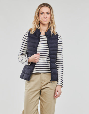 Piumino donne Only  ONLNEWCLAIRE QUILTED WAISTCOAT  Marine