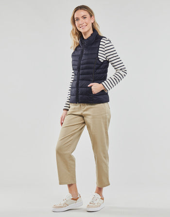 Piumino donne Only  ONLNEWCLAIRE QUILTED WAISTCOAT  Marine