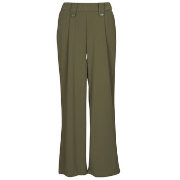 Pantalone donne Only  ONLSANIA BUTTON PANT CC JRS  Kaki