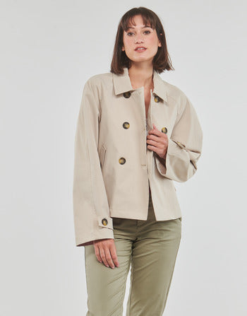 Trench donne Only  ONLAPRIL SHORT TRENCHCOAT CC  Beige