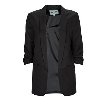 Giacca donne Only  ONLELLY 3/4 LIFE BLAZER TLR  Nero