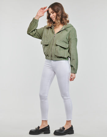 Giubbotto donne Only  ONLKENZIE L/S CORD JACKET CC PNT  Verde