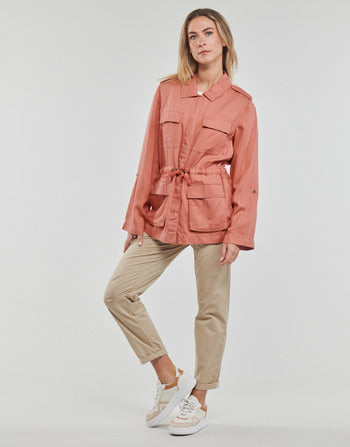 Parka donne Only  ONLKENYA LIFE UTILITY JACKET CC  Rosa