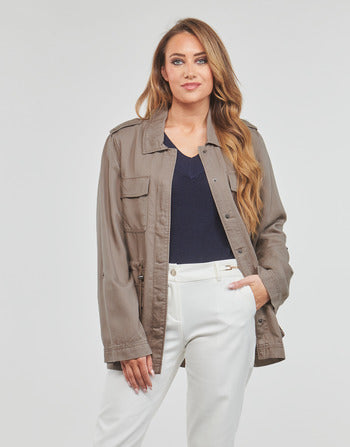 Parka donne Only  ONLKENYA LIFE UTILITY JACKET CC  Marrone